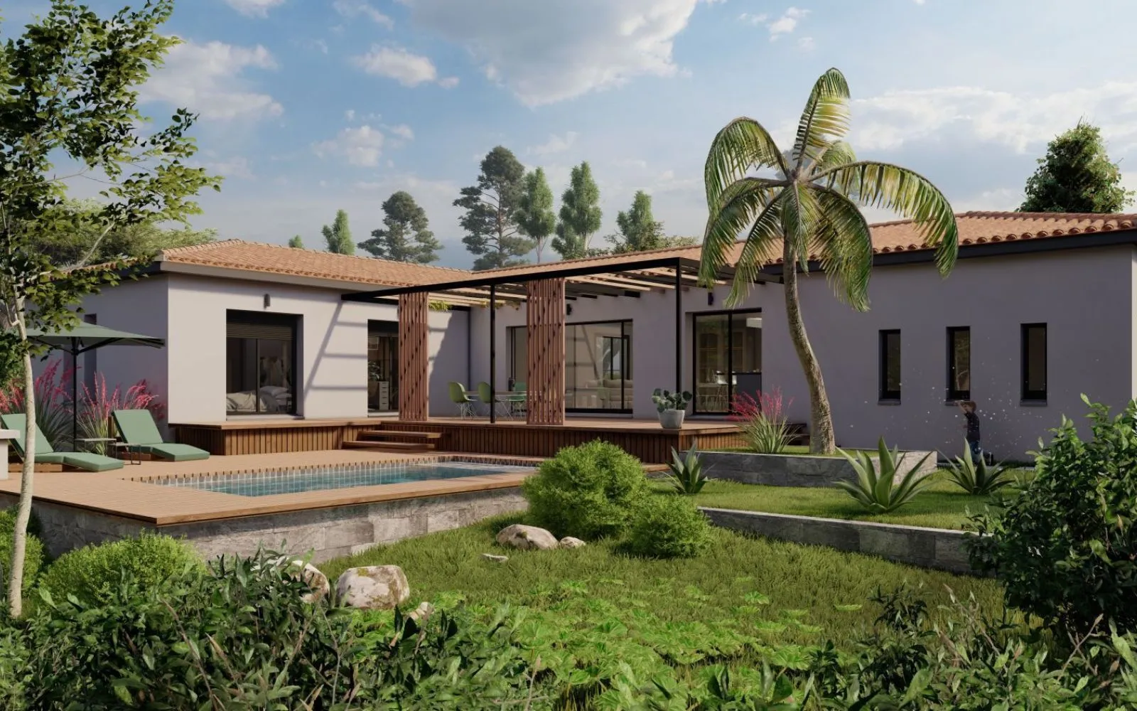 Projet de construction d'une maison 120 m² avec terrain à CLERMONT-L'HERAULT (34) à Clermont-l'Hérault — photo 1