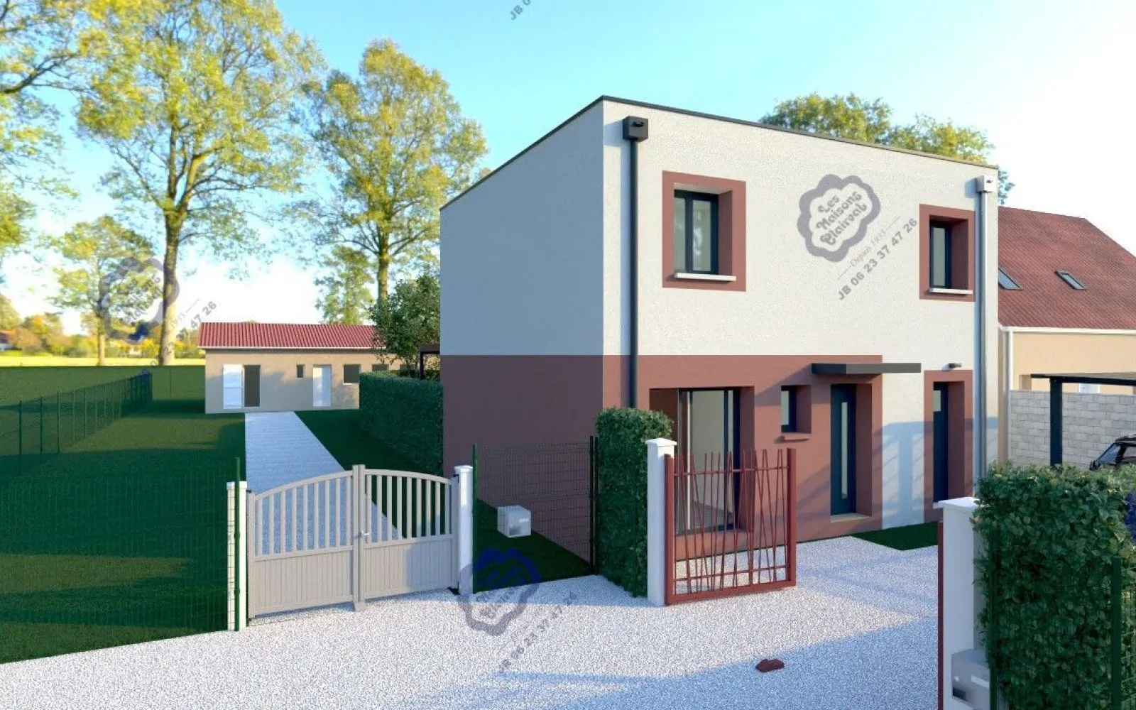 Projet de construction d'une maison 82 m² avec terrain à SAINT-GERMAIN-LES-ARPAJON (91) à Saint-Germain-lès-Arpajon — photo 2