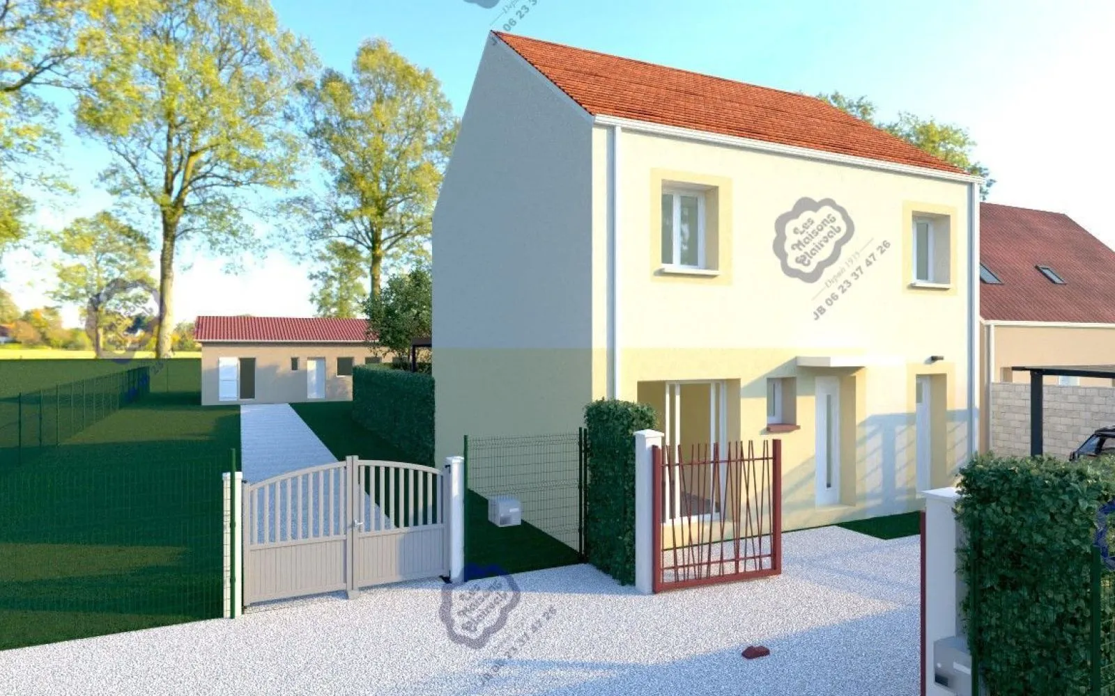 Projet de construction d'une maison 82 m² avec terrain à SAINT-GERMAIN-LES-ARPAJON (91) à Saint-Germain-lès-Arpajon — photo 4