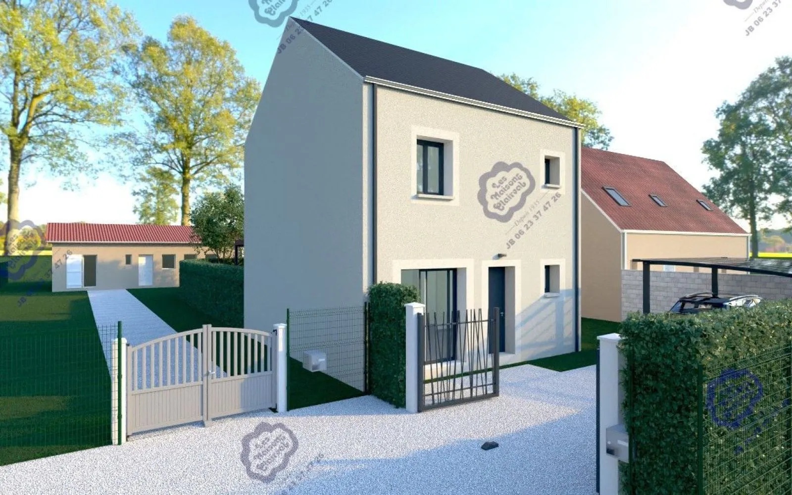 Projet de construction d'une maison 82 m² avec terrain à SAINT-GERMAIN-LES-ARPAJON (91) à Saint-Germain-lès-Arpajon — photo 5