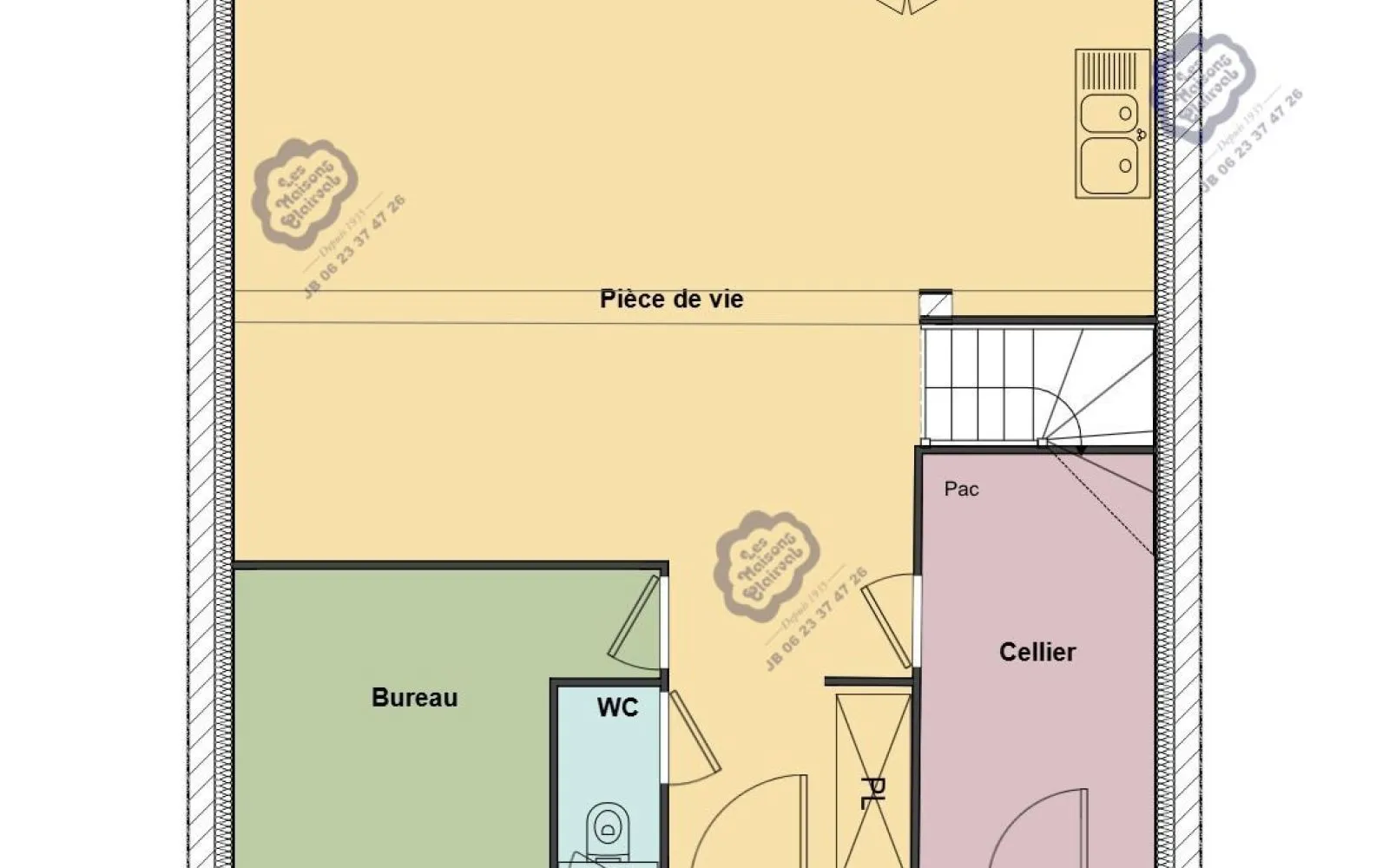 Projet de construction d'une maison 82 m² avec terrain à SAINT-GERMAIN-LES-ARPAJON (91) à Saint-Germain-lès-Arpajon — photo 9