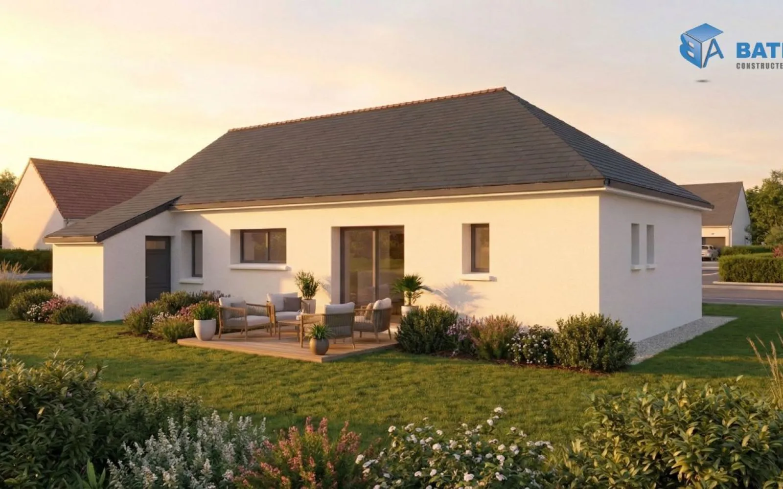Projet de construction d'une maison 88 m² avec terrain à ENTRAMMES (53) à Entrammes — photo 2