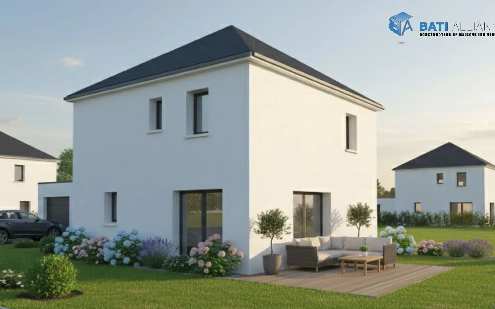 Projet de construction d'une maison 111 m² avec terrain à SAINT-JEAN-SUR-MAYENNE (53) à Saint-Jean-sur-Mayenne — photo 1