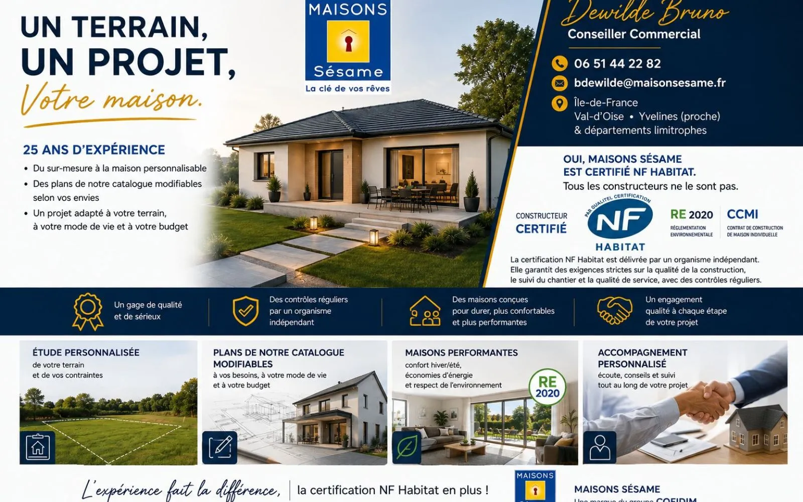 Projet de construction d'une maison 96 m² avec terrain à SOISY-SOUS-MONTMORENCY (95) à Soisy-sous-Montmorency — photo 6