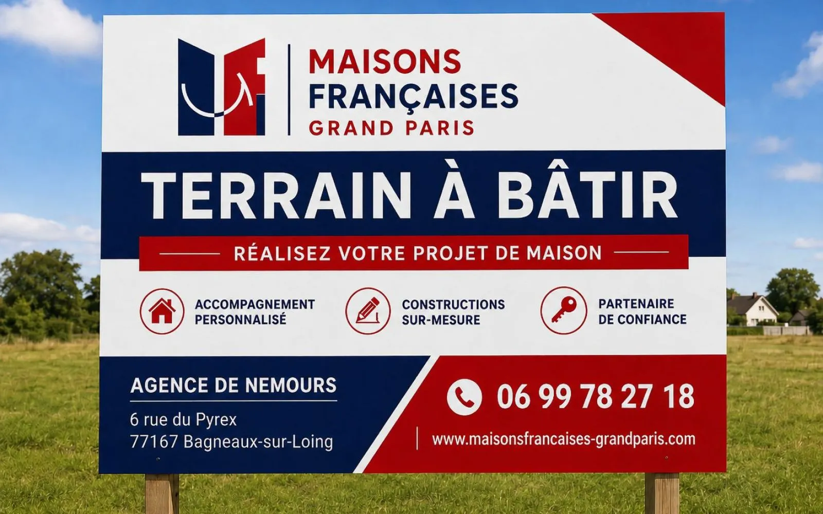 Projet de construction d'une maison 80.68 m² avec terrain à CHATEAUNEUF-SUR-LOIRE (45) à Châteauneuf-sur-Loire — photo 2