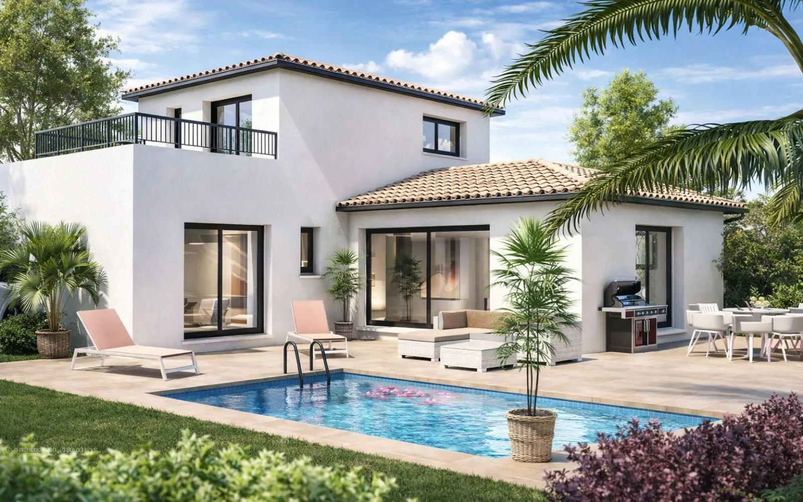 Projet de construction d'une maison 106 m² avec terrain à MAUGUIO (34) à Mauguio — photo 1