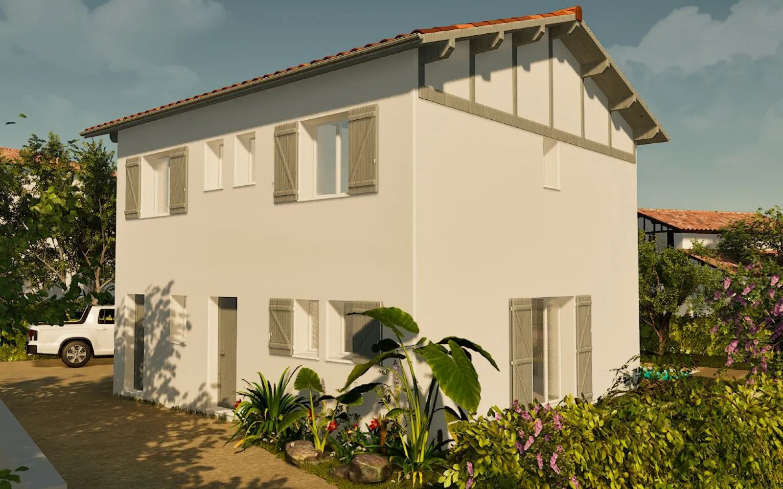 Projet de construction d'une maison 111.65 m² avec terrain à URCUIT (64) à Urcuit — photo 1