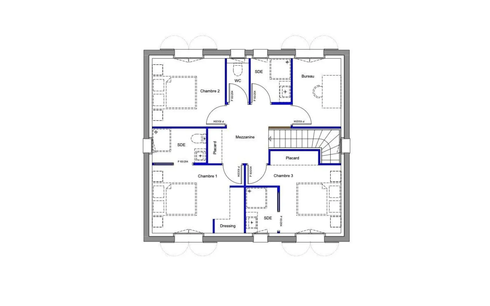 Projet de construction d'une maison 111.65 m² avec terrain à URCUIT (64) à Urcuit — photo 6