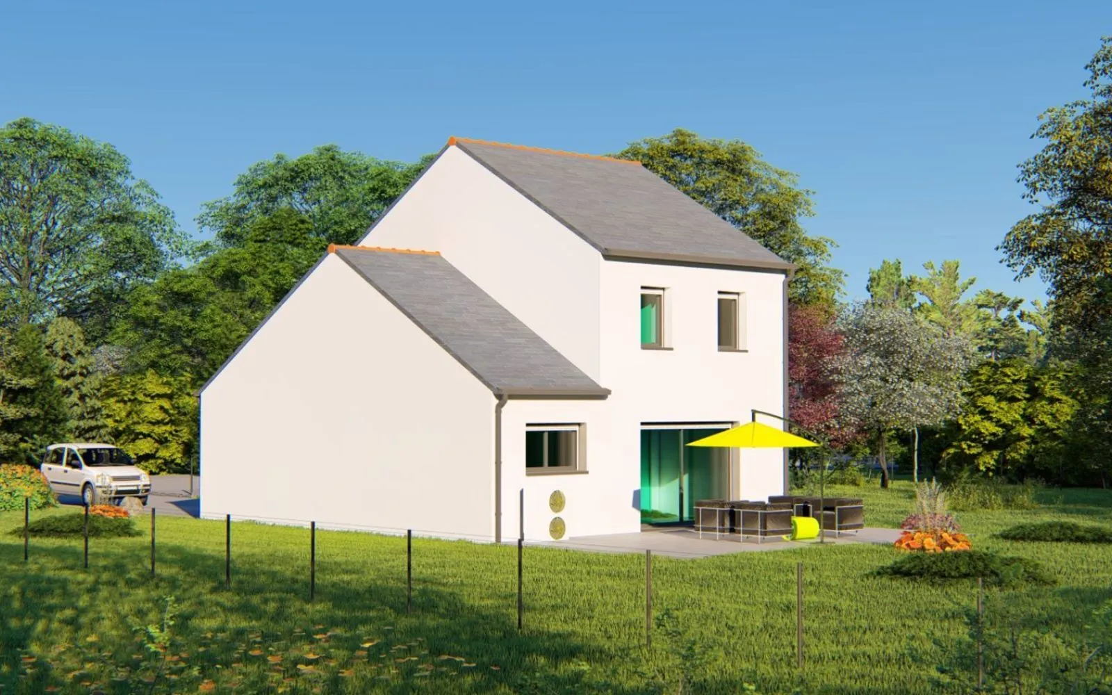 Projet de construction d'une maison 86.78 m² avec terrain à BOBITAL (22) à Bobital — photo 2