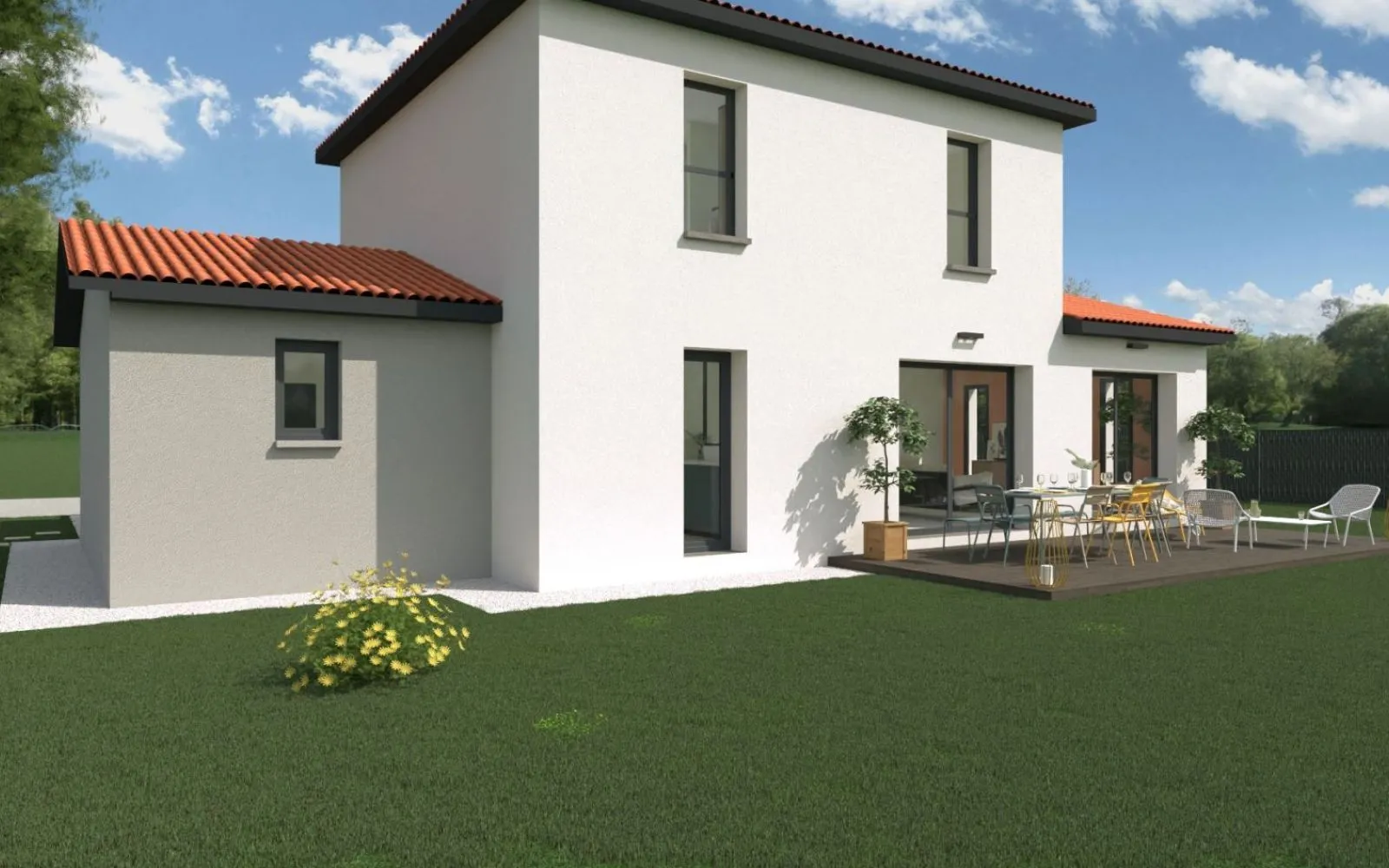 Maison 110m² avec terrain à LUCENAY (69) à Lucenay — photo 1