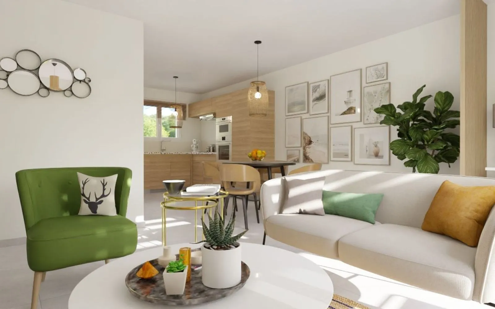 Projet de construction d'une maison 62.85 m² avec terrain à TRAINOU (45) à Traînou — photo 3