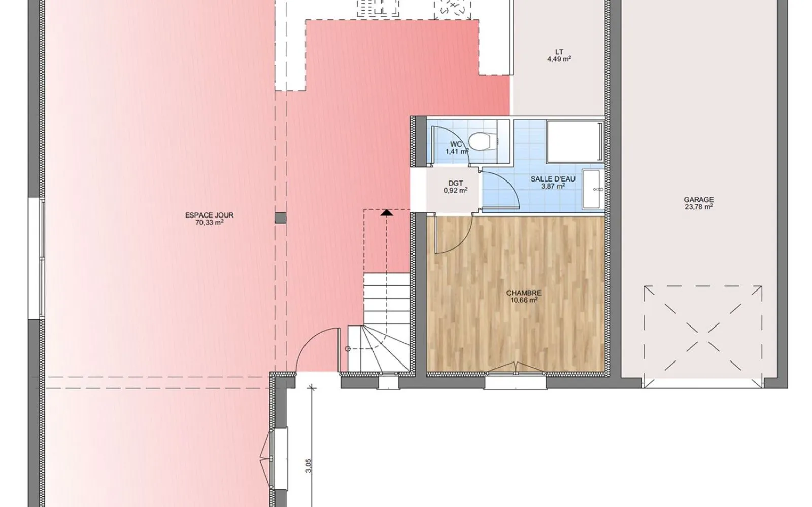 Maison 140 m² avec terrain à CARNOULES (83) à Carnoules — photo 5