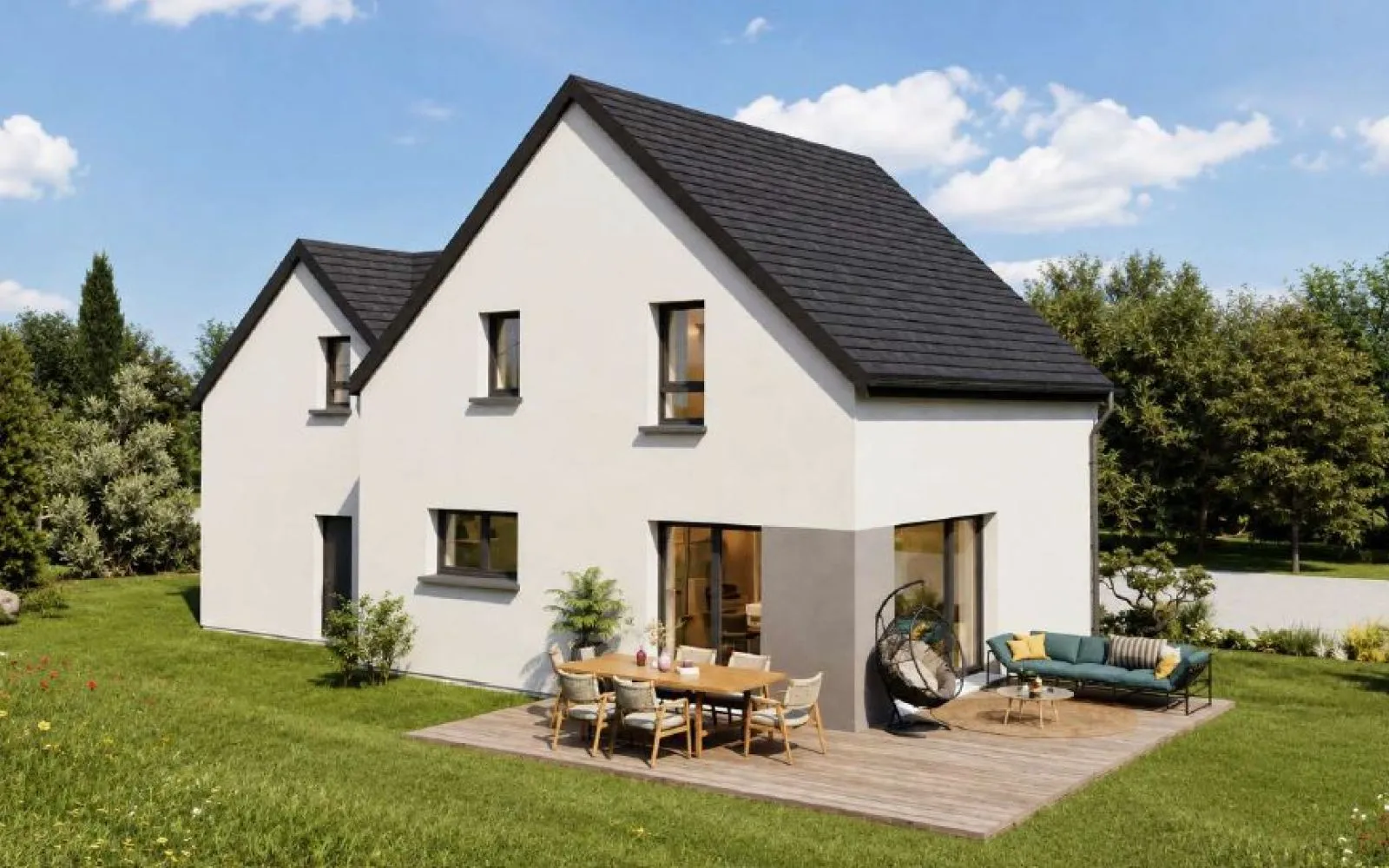 Maison neuve 127 m² à INNENHEIM 67880 à Innenheim — photo 2