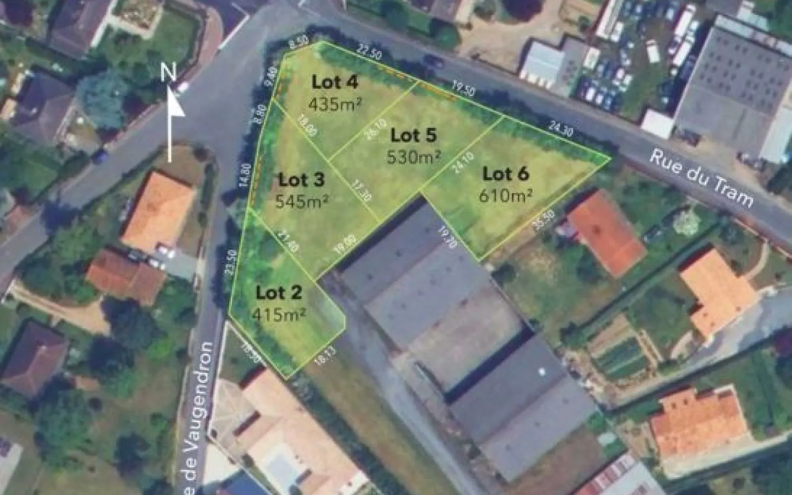 Terrain de 528 m² à VOUILLE à Vouillé — photo 2