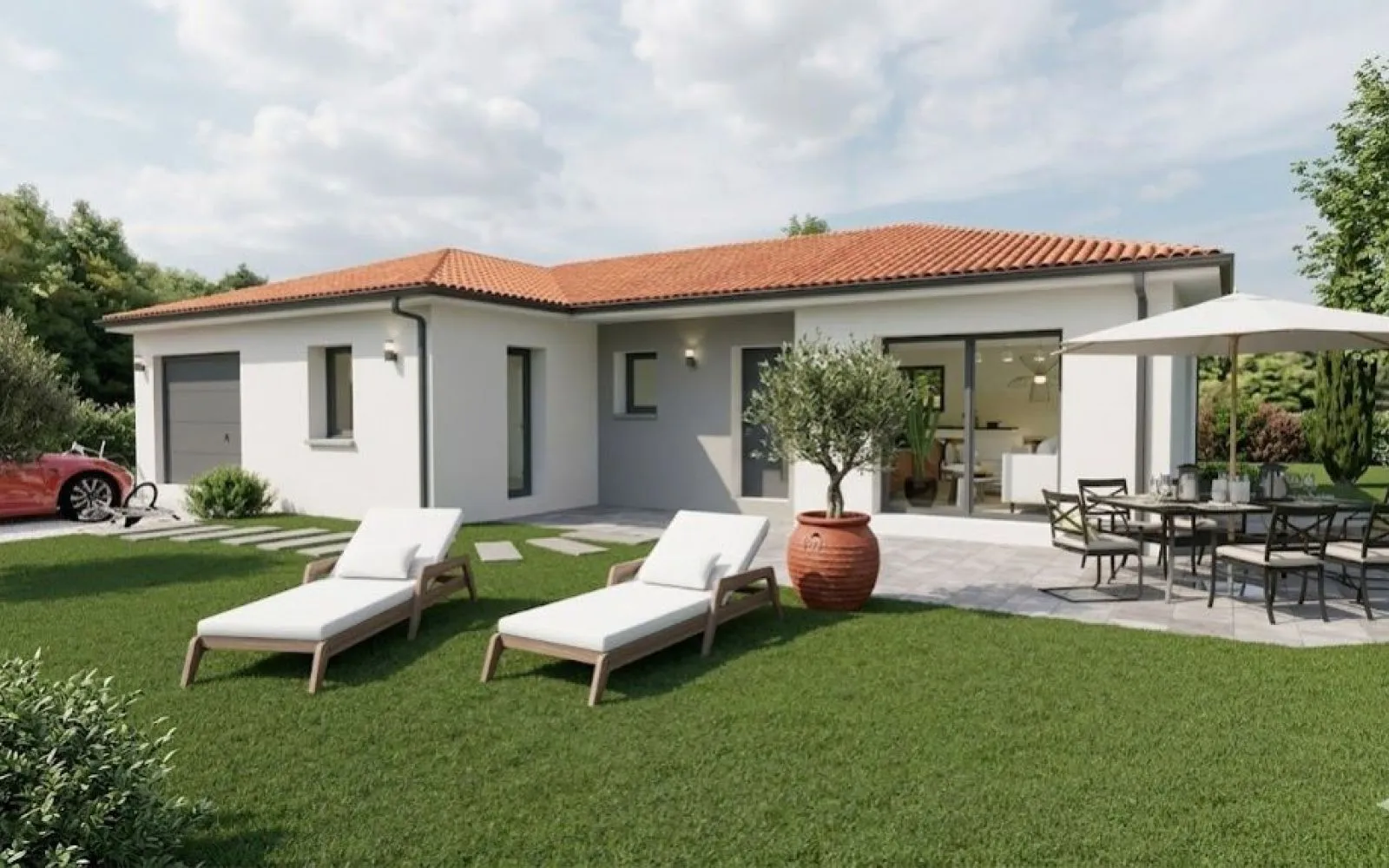 Projet de construction d'une maison 90 m² avec terrain à BEAUZAC (43) à Beauzac — photo 1