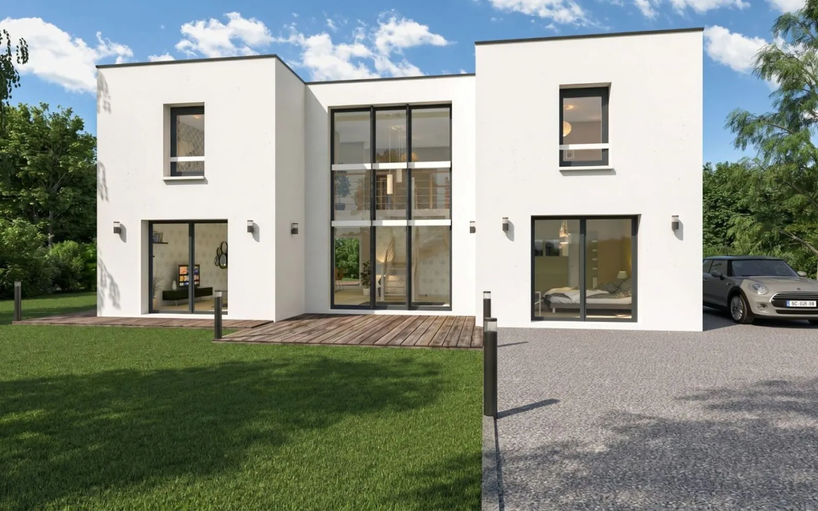 Projet de construction d'une maison 90 m² avec terrain à CHAMPHOL (28) à Champhol — photo 1