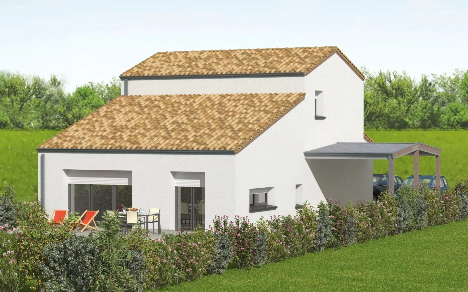 Maison 99.1 m² avec terrain à SAINT-HILAIRE-DE-CHALEONS (44) à Saint-Hilaire-de-Chaléons — photo 2