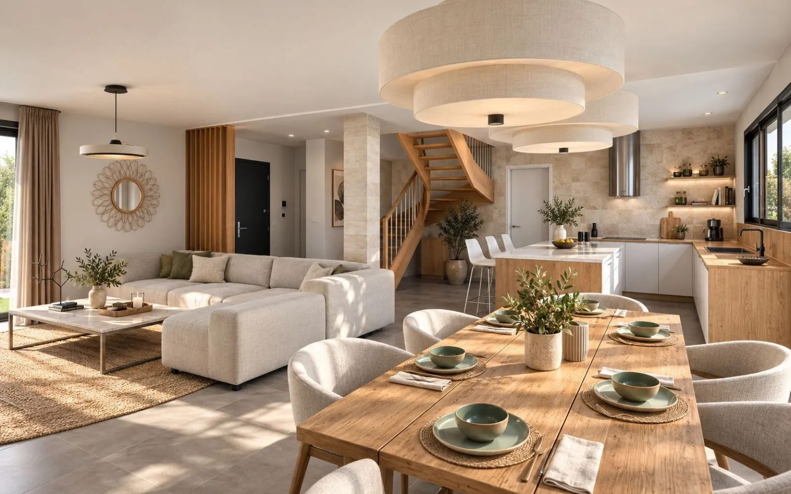 Projet de construction d'une maison 95 m² avec terrain à BELIGNEUX (01) à Beligneux — photo 2