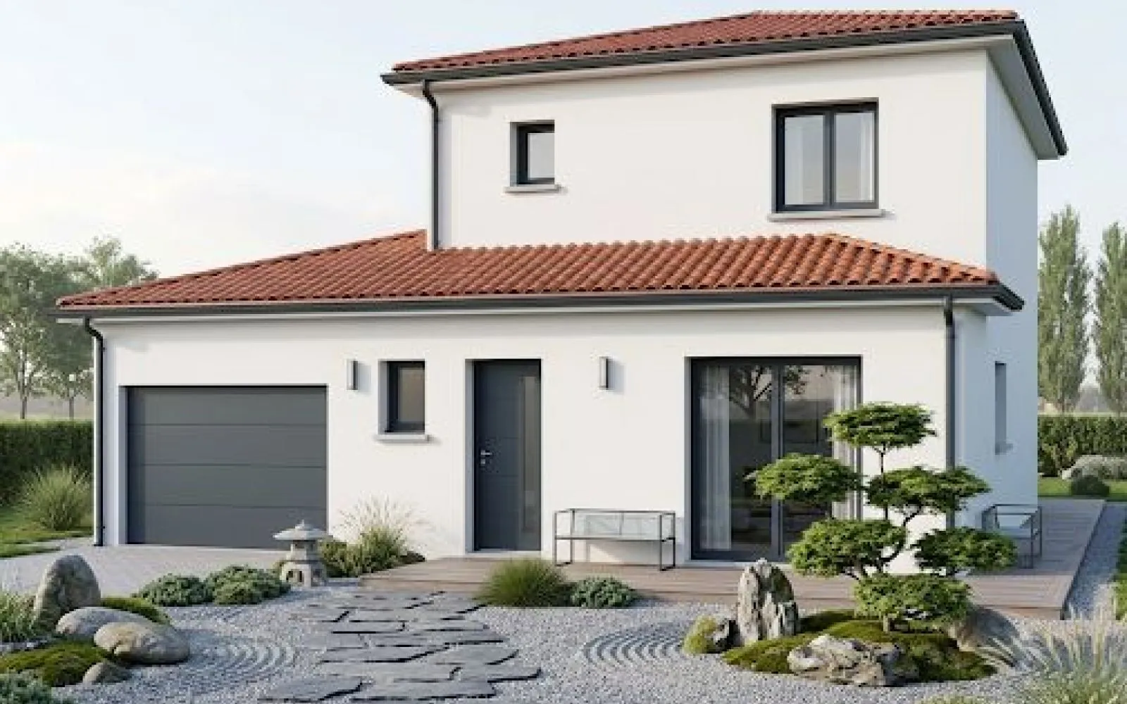 Maison 110 m² habitables + 20 m² garage avec terrain à AUBIERE (63) à Aubière — photo 1