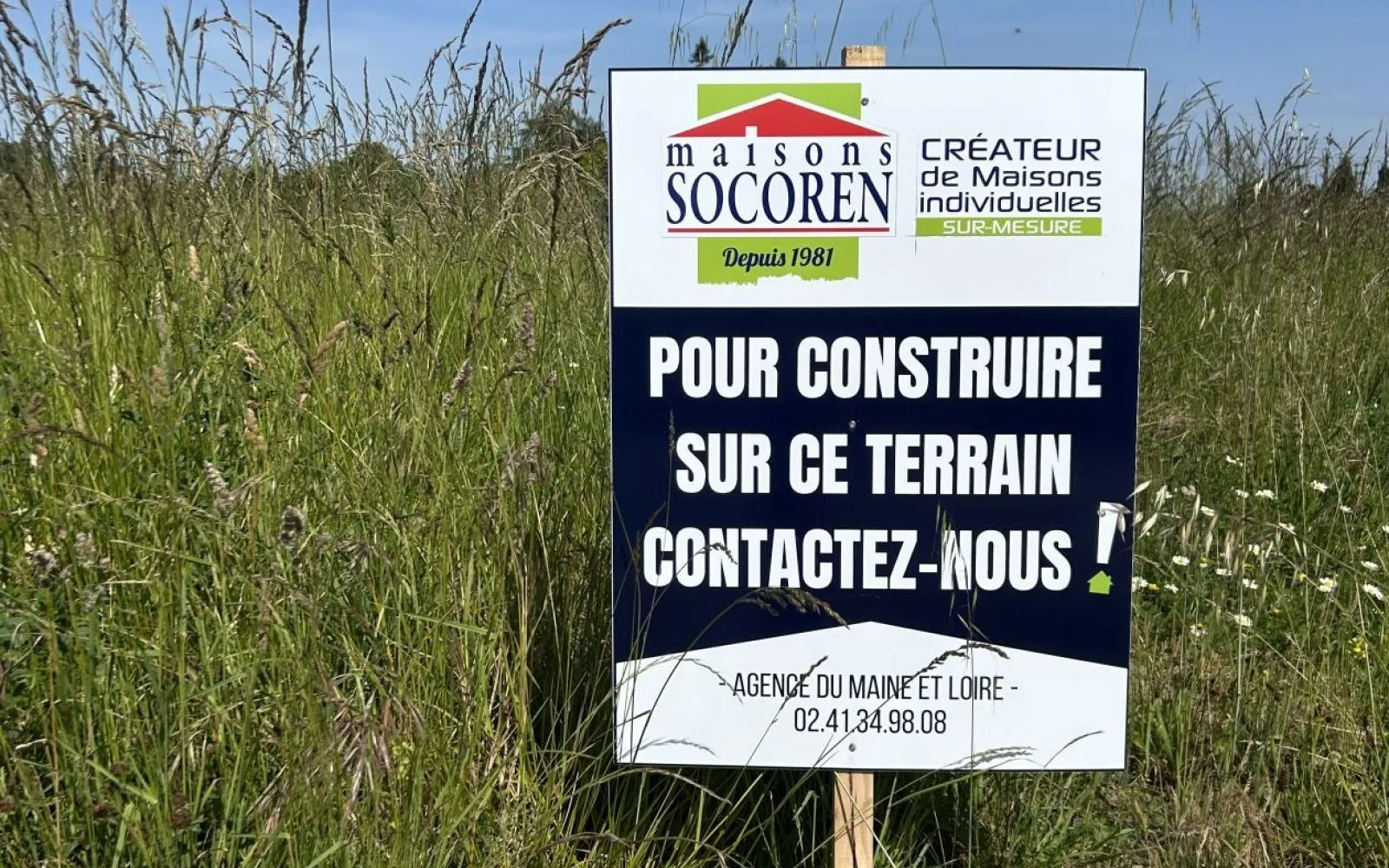 Terrain à bâtir de 348 m² à CHATEAUNEUF-SUR-SARTHE (49) à Châteauneuf-sur-Sarthe — photo 4