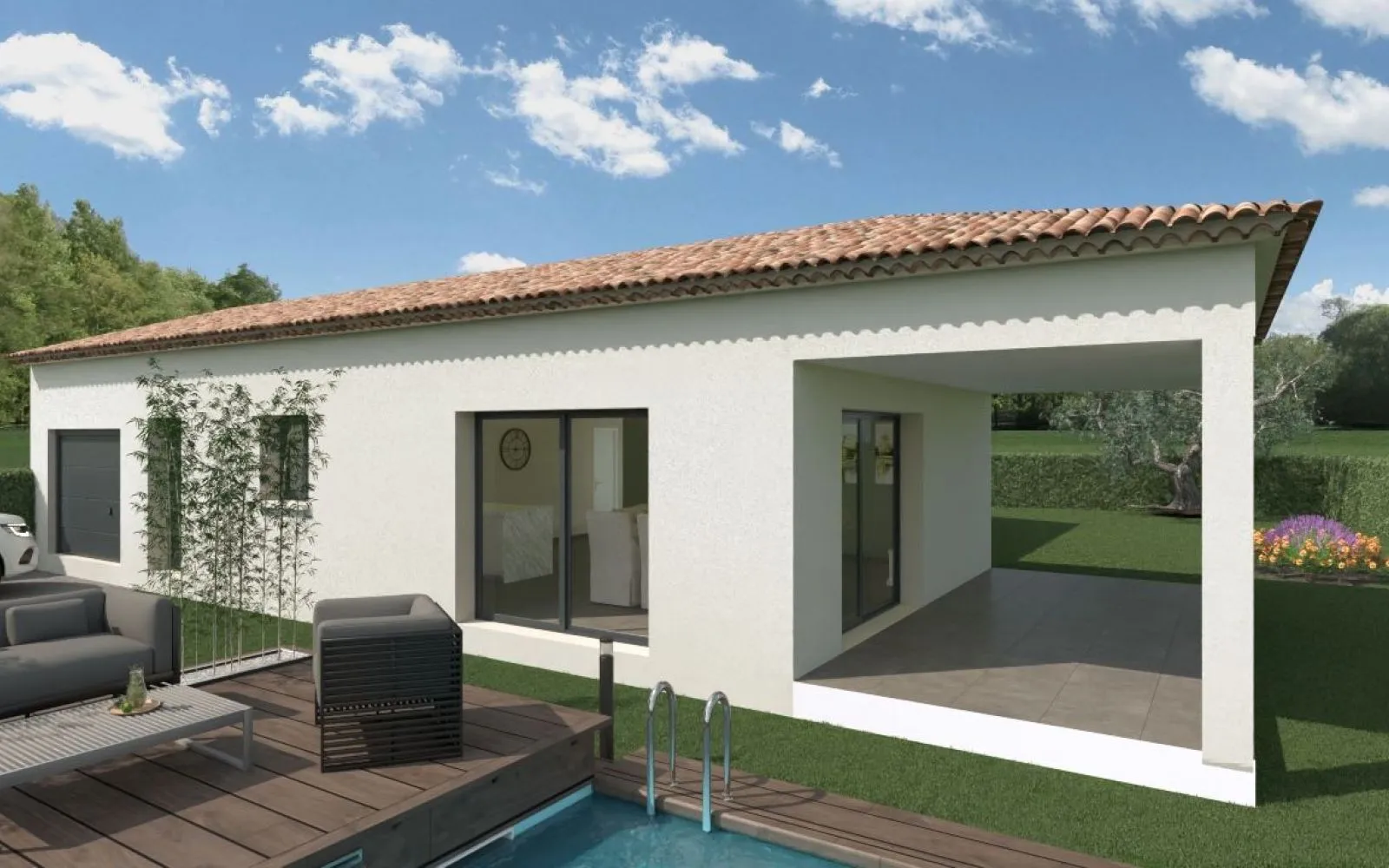 Maison 101 m² avec terrain à MIRABEAU (84) à Mirabeau — photo 1