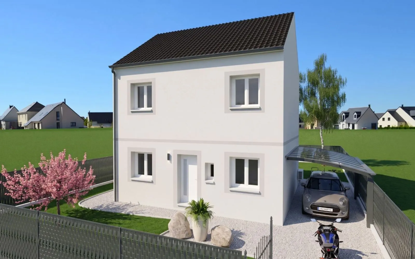 Maison 92 m² avec terrain à AILLY-SUR-SOMME (80) à Ailly-sur-Somme — photo 1