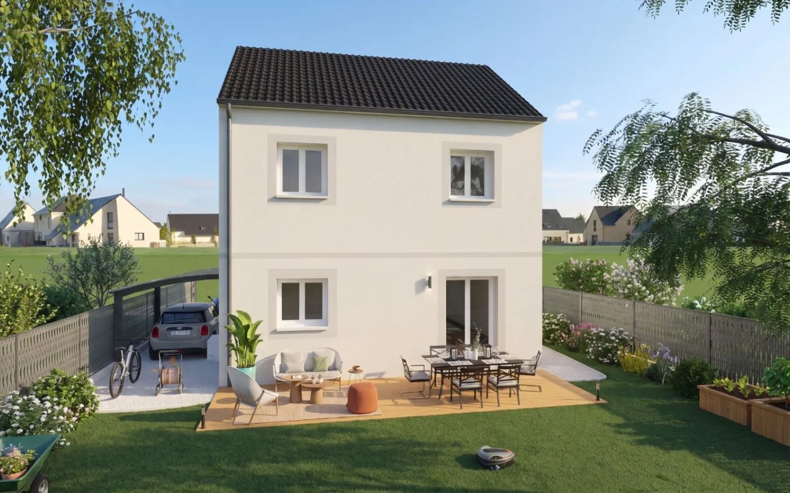 Maison 92 m² avec terrain à AILLY-SUR-SOMME (80) à Ailly-sur-Somme — photo 2