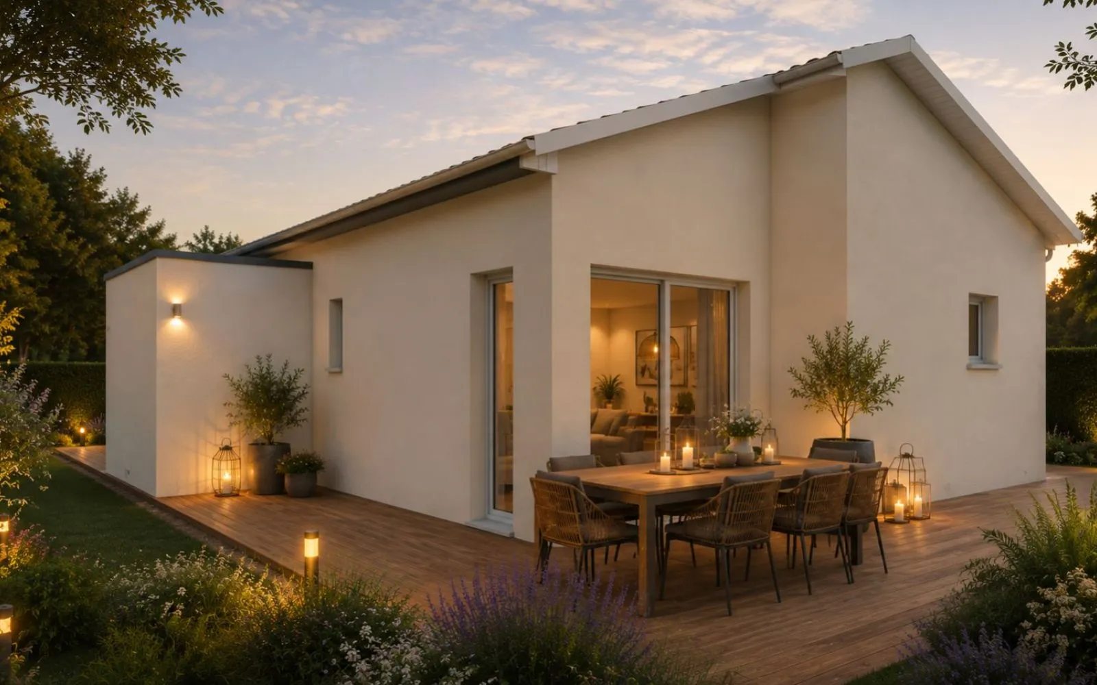 Projet de construction d'une maison 70 m² avec terrain à ROUSSILLON (38) à Roussillon — photo 2