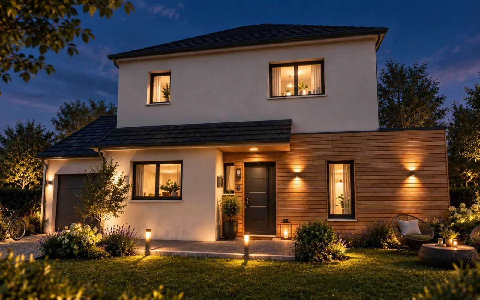 Projet de construction d'une maison 114 m² avec terrain à HERIC (44) à Héric — photo 2