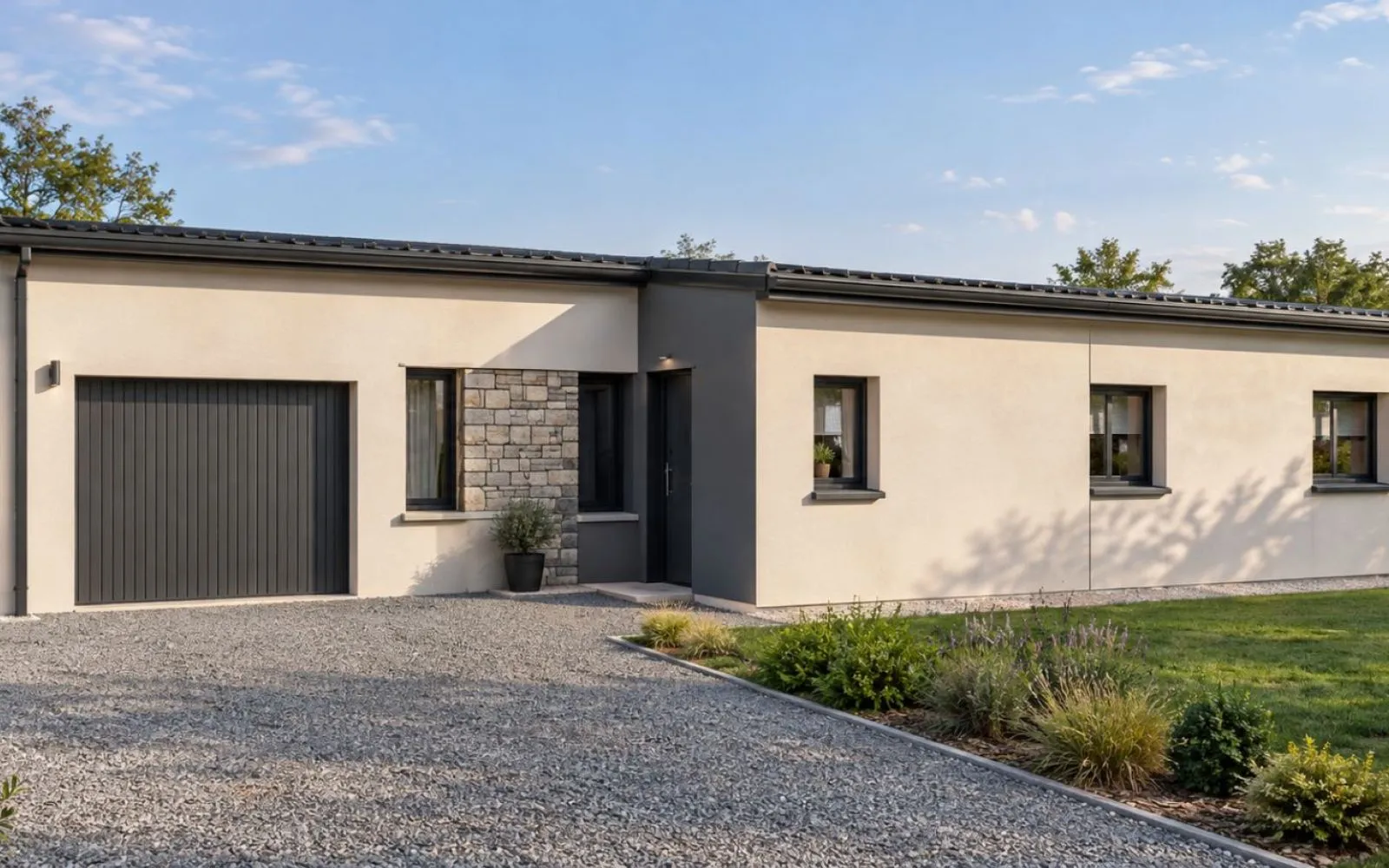 Projet de construction d'une maison 92 m² avec terrain à COETMIEUX (22) à Coëtmieux — photo 1