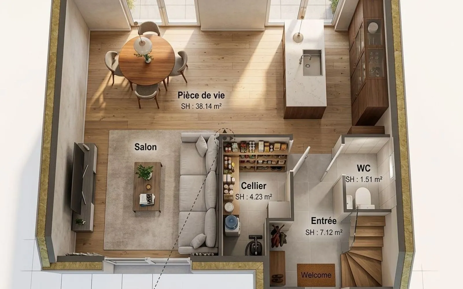 Projet de construction d'une maison 105 m² avec terrain à AULNAY-SOUS-BOIS (93) à Aulnay-sous-Bois — photo 3