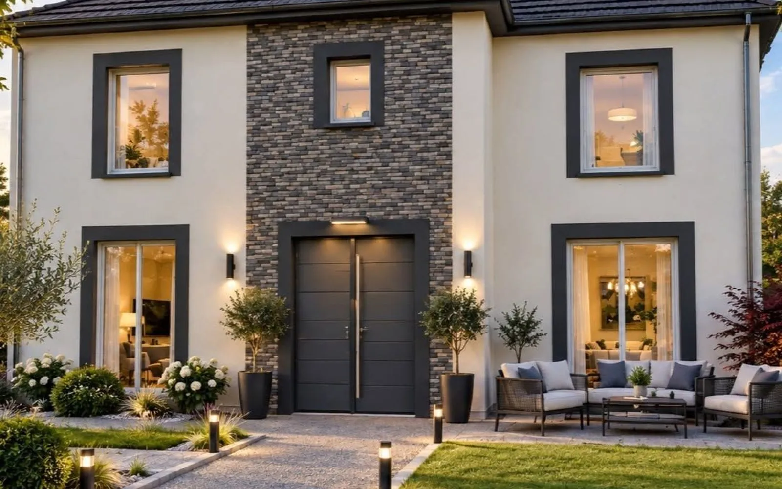 Projet de construction d'une maison 120 m² avec terrain à BRUYERES-LE-CHATEL (91) à Bruyères-le-Châtel — photo 1