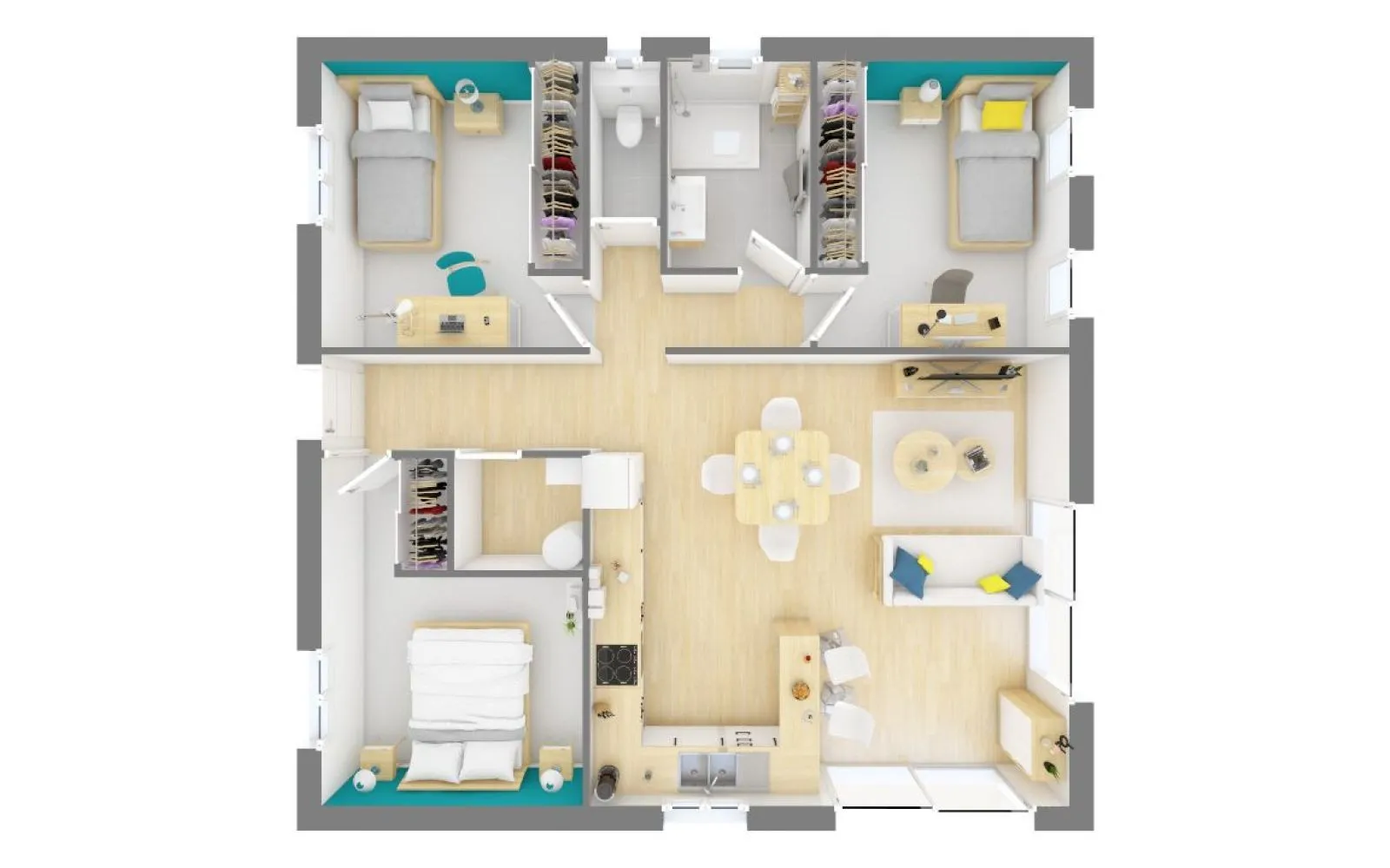 Maison 80 m² avec terrain à HYERES (83) à Hyères — photo 3