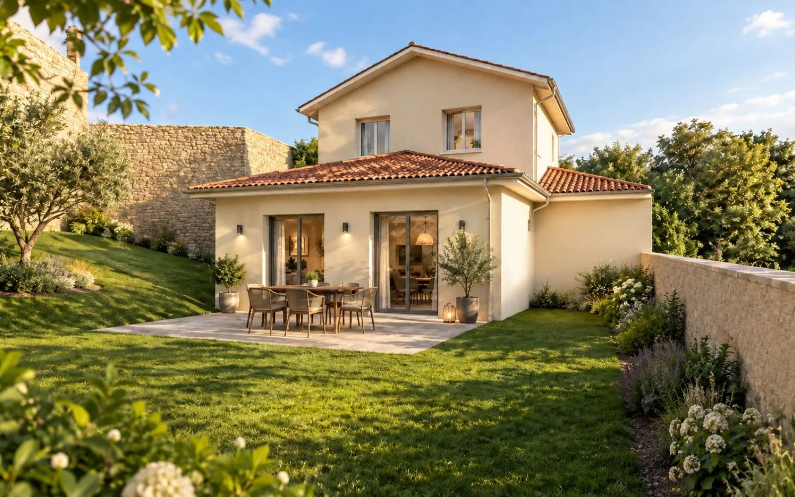 Projet de construction d'une maison 90 m² avec terrain à CIVRIEUX-D'AZERGUES (69) à Civrieux-d'Azergues — photo 6