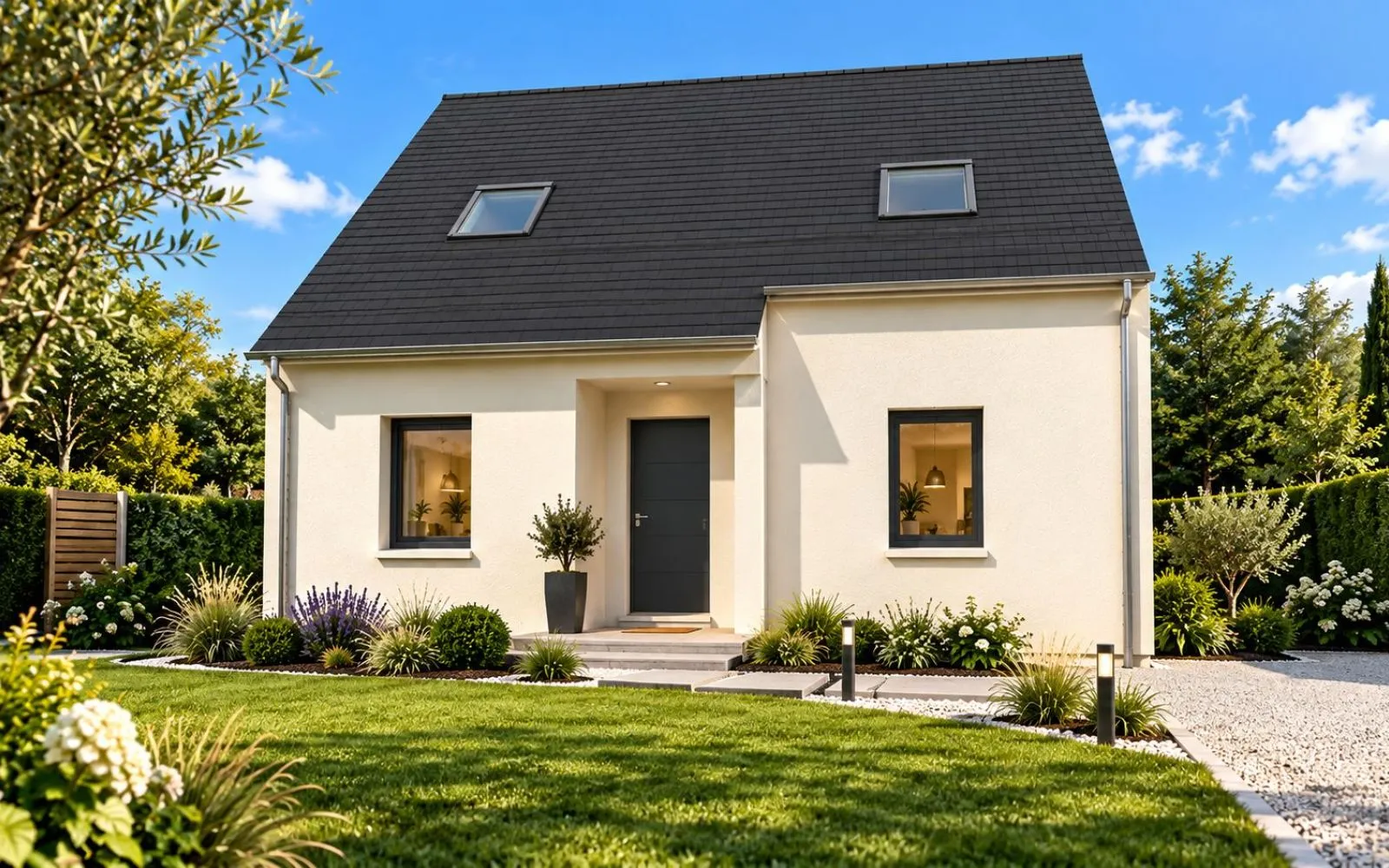 Projet de construction d'une maison 99 m² avec terrain à NOGENT-LE-ROI (28) à Nogent-le-Roi — photo 1
