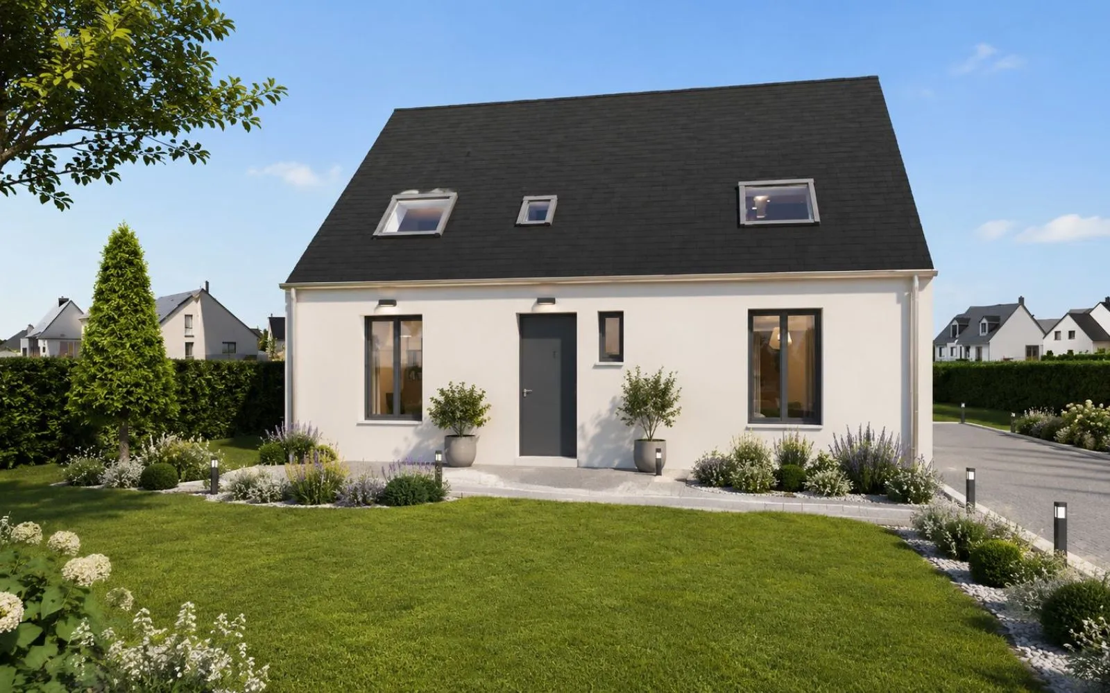Projet de construction d'une maison 116 m² avec terrain à SAINT-PREST (28) à Saint-Prest — photo 1