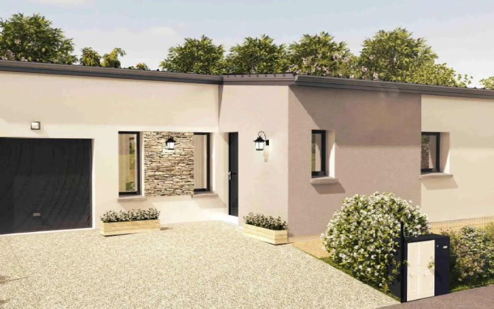 Projet de construction d'une maison 125 m² avec terrain à LAMBALLE (22) à Lamballe — photo 1
