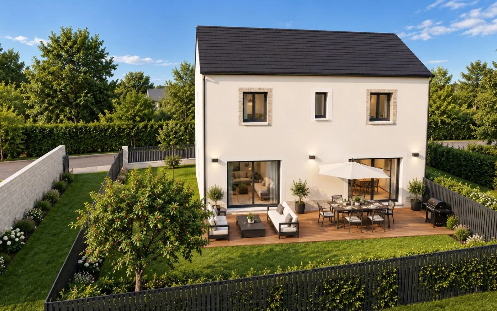 Projet de construction d'une maison 100m² avec terrain à MAURECOURT (78) à Maurecourt — photo 2