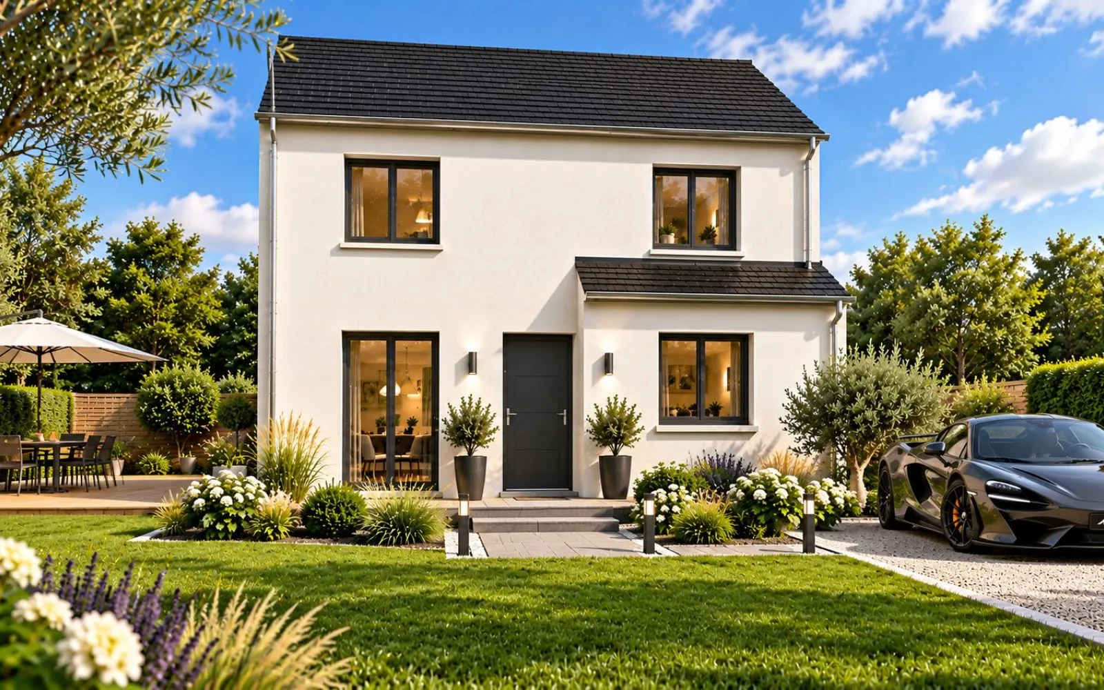 Projet de construction d'une maison 108 m² avec terrain à NOGENT-LE-ROI (28) à Nogent-le-Roi — photo 1