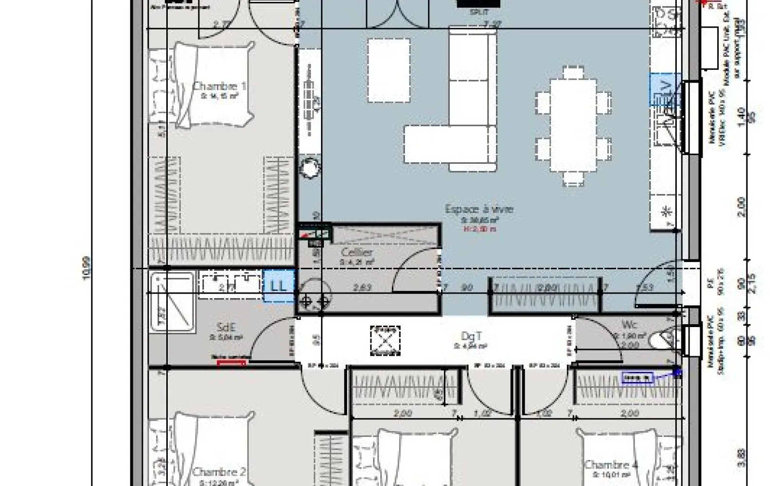 Projet de construction d'une maison 101 m² avec terrain à VILLENAVE-D'ORNON (33) à Villenave-d'Ornon — photo 2