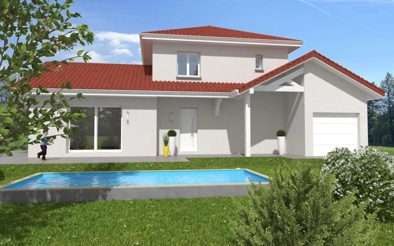 Projet de construction d'une maison 111 m² avec terrain à GONCELIN (38) à Goncelin — photo 1