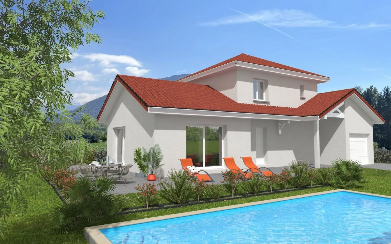 Projet de construction d'une maison 111 m² avec terrain à GONCELIN (38) à Goncelin — photo 2
