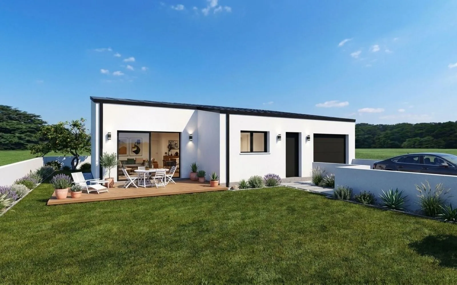 Terrain à bâtir de 347 m² à PLOUGOUMELEN (56) à Plougoumelen — photo 2