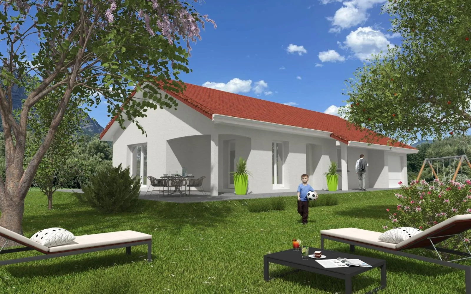 Projet de construction d'une maison 97 m² avec terrain à SAINT-GEORGES-DE-COMMIERS (38) à Saint-Georges-de-Commiers — photo 5