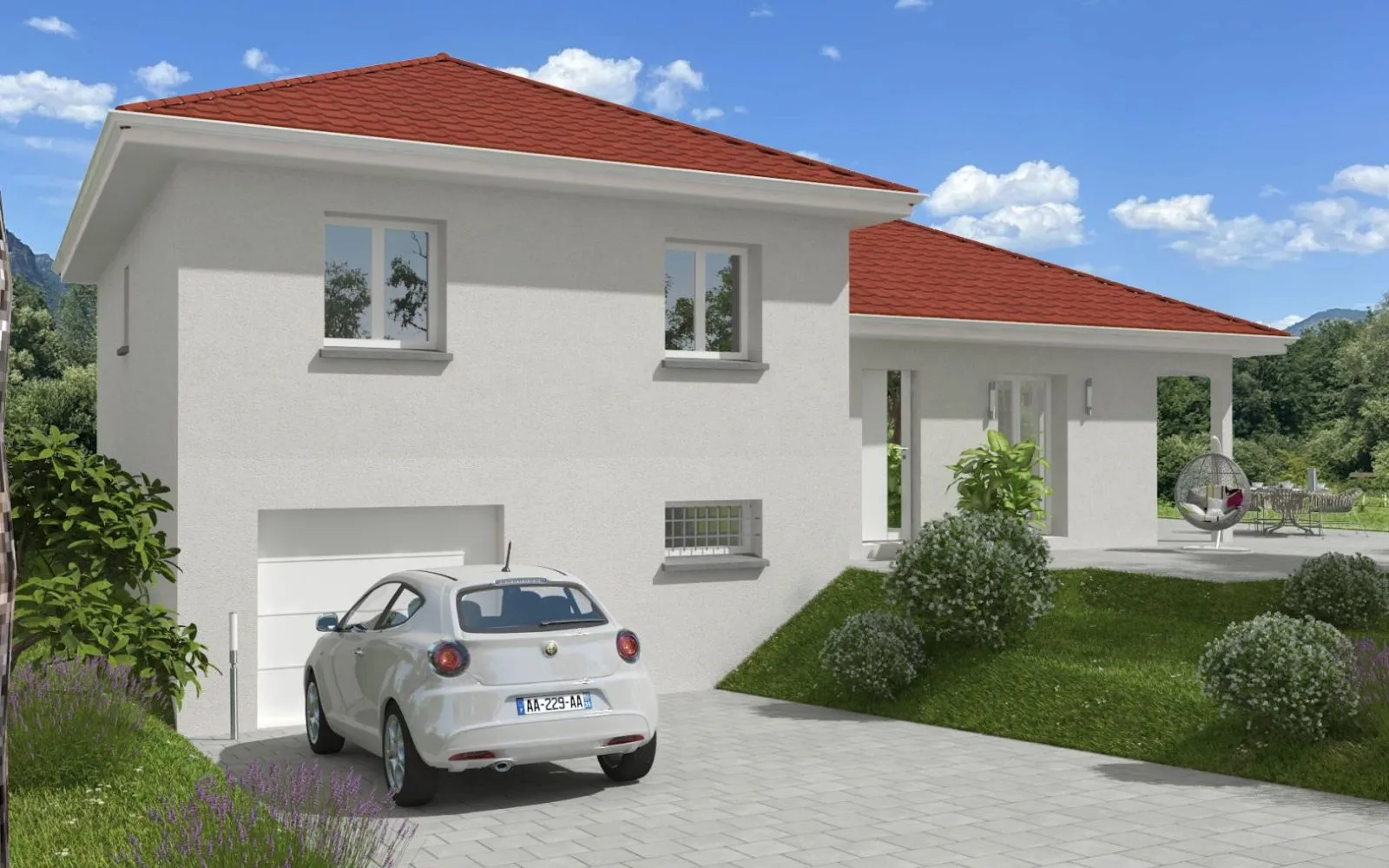 Projet de construction d'une maison 102 m² avec terrain à JARRIE (38) à Jarrie — photo 3