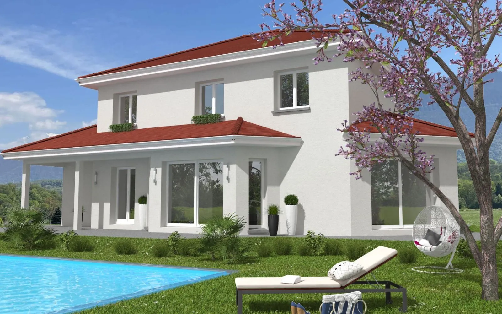 Projet de construction d'une maison 137 m² avec terrain à SAINT-MARTIN-D'URIAGE (38) à Saint-Martin-d'Uriage — photo 1