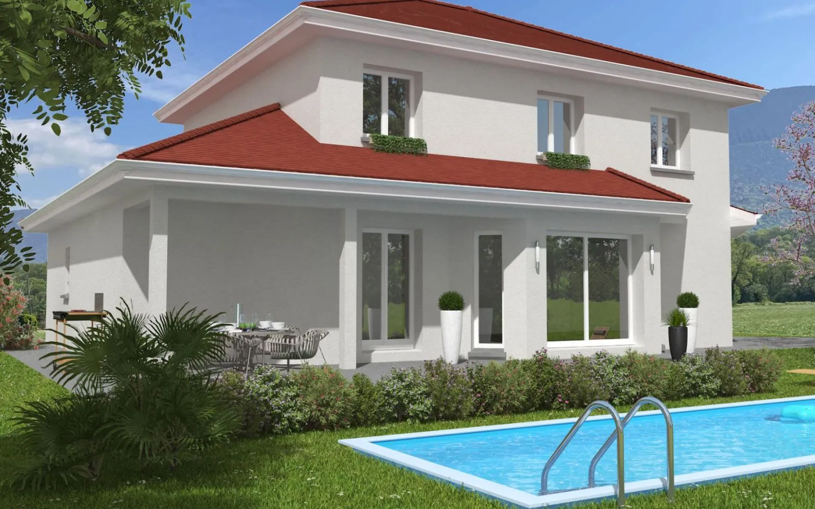 Projet de construction d'une maison 137 m² avec terrain à SAINT-MARTIN-D'URIAGE (38) à Saint-Martin-d'Uriage — photo 2