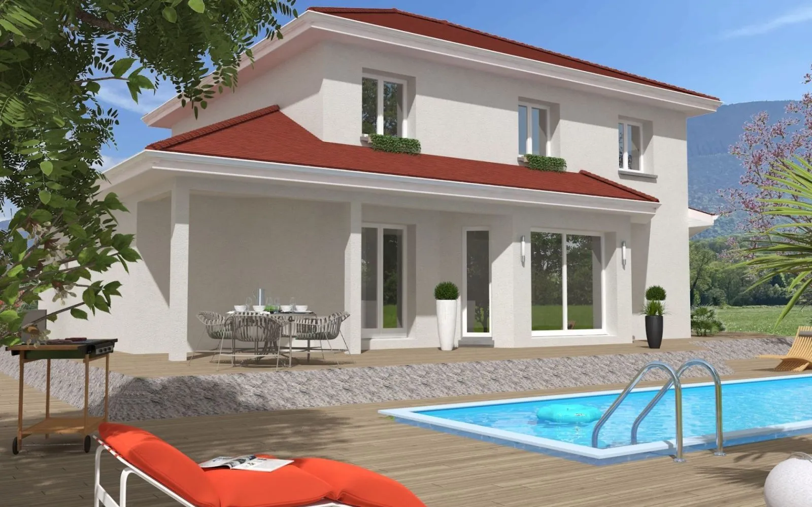 Projet de construction d'une maison 137 m² avec terrain à SAINT-MARTIN-D'URIAGE (38) à Saint-Martin-d'Uriage — photo 4