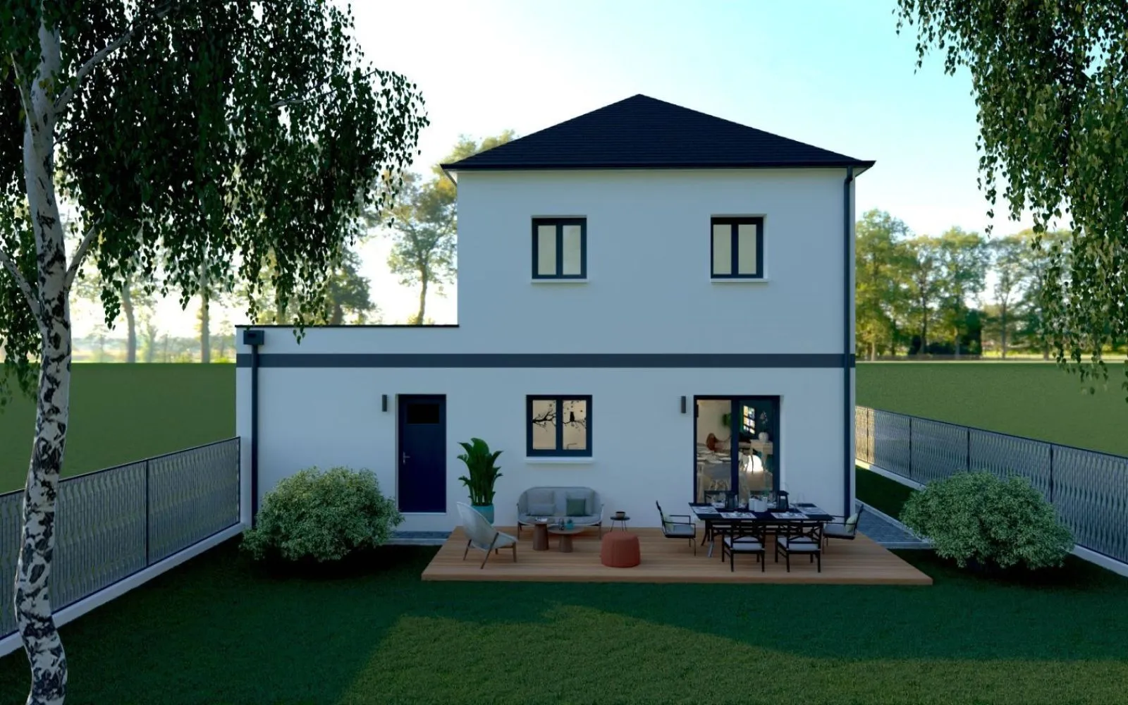 Maison 92 m² avec terrain à AILLY-SUR-SOMME (80) à Ailly-sur-Somme — photo 6