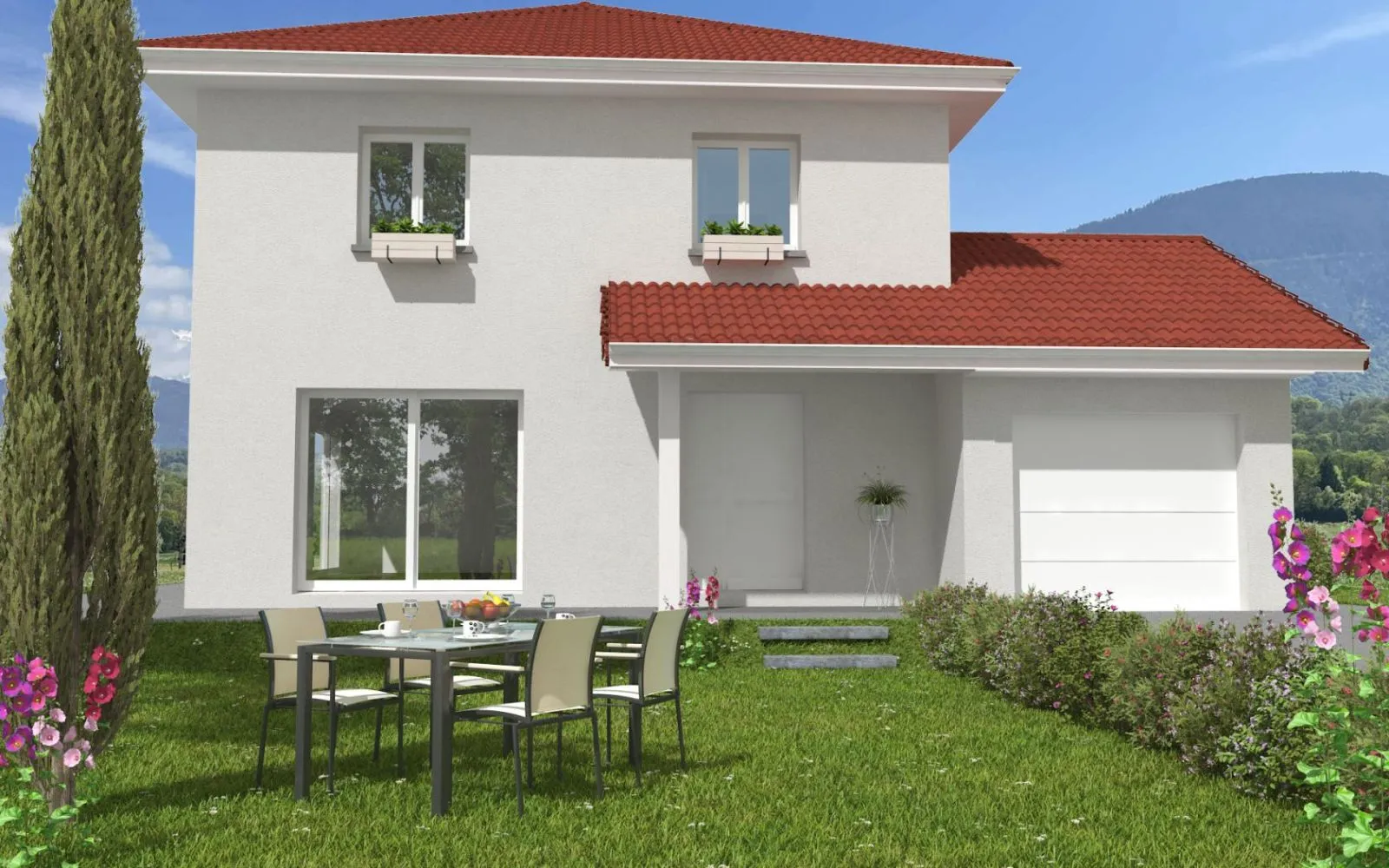 Projet de construction d'une maison 102 m² avec terrain à TENCIN (38) à Tencin — photo 1